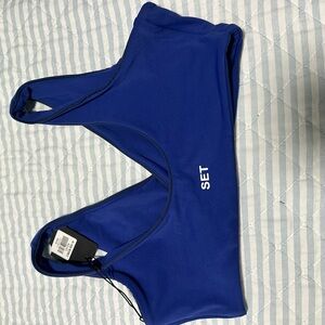 SET Active Blue Sports Bra